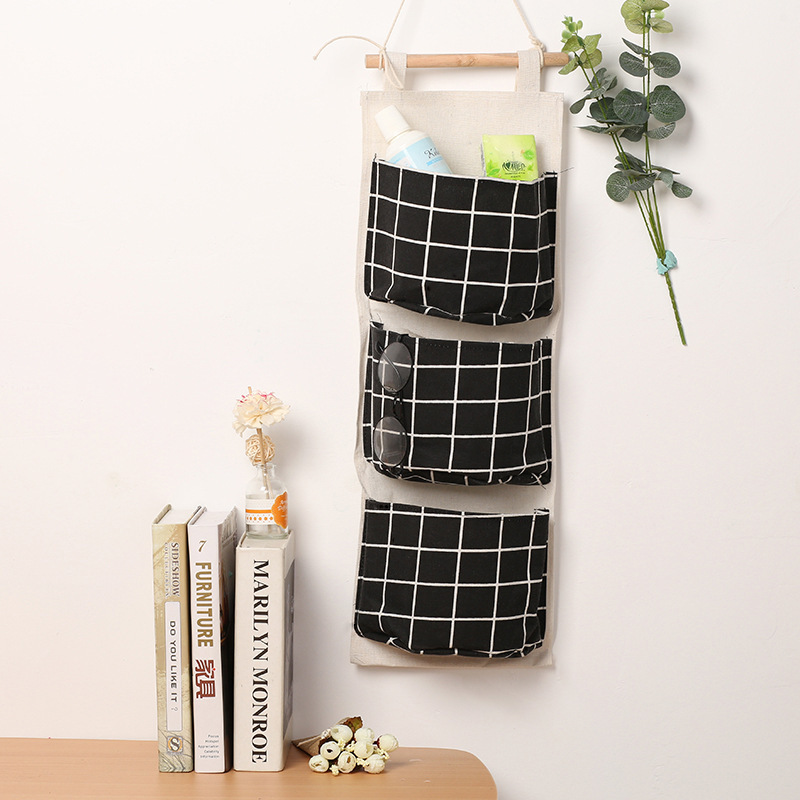 1PC Drei Taschen Hängen Wand L – Linen Bag Bulk Bewertung und Preis