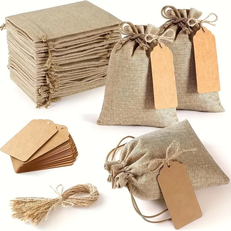 21/51-teiliges Leinenbeutel-Se – Linen Bag Bulk Bewertung und Preis