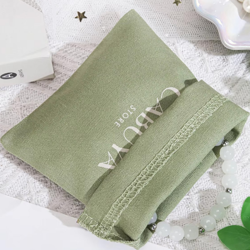 Hochwertiger grüner Baumwoll-L – Linen Bag Bulk Bewertung und Preis